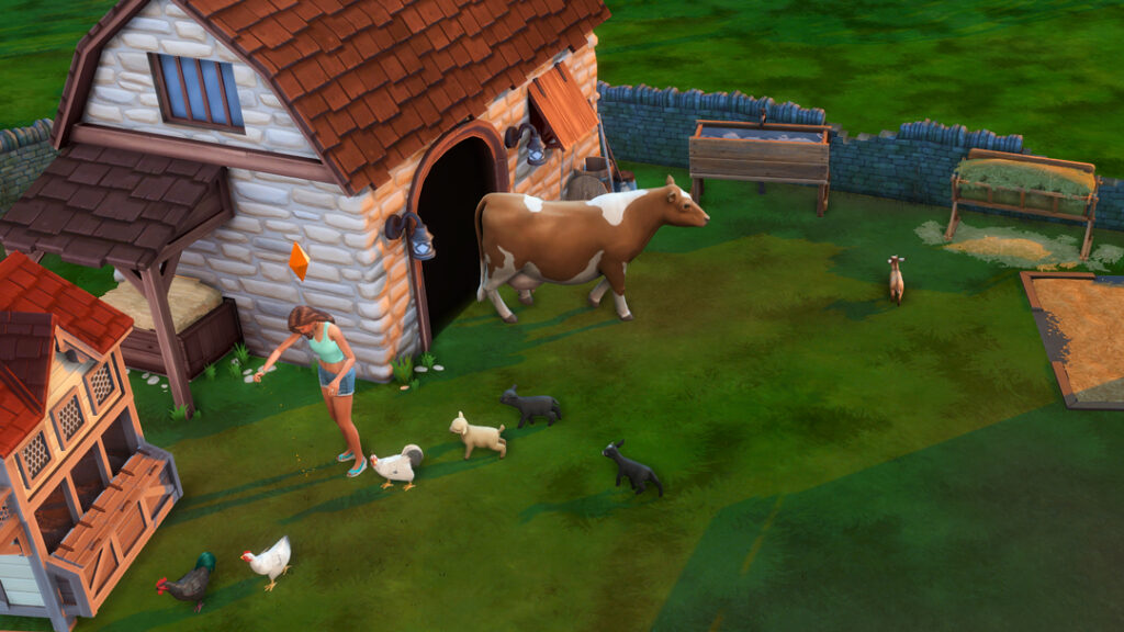 The Sims 4: Adventure Awaits Cross-Pack idea Petting Zoo - Evarotky