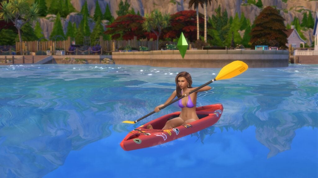 Sims 4 Kayaking, Adventure Awaits- Camper's Delight