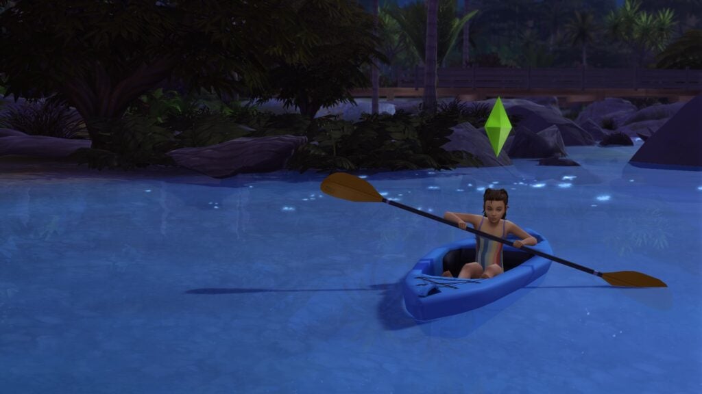 Sims 4 Kayaking, Adventure Awaits- Kid Kayaking