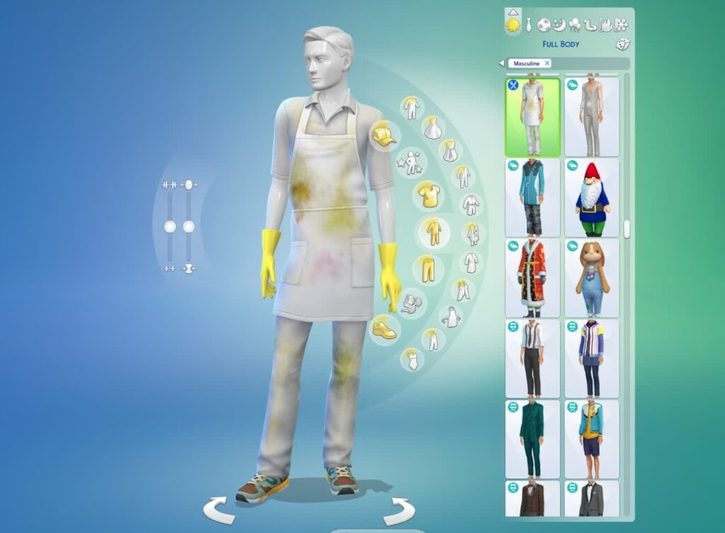 The Sims 4 Adventure Awaits and The Sims 4 High School Years Getaways, Janitor outfit