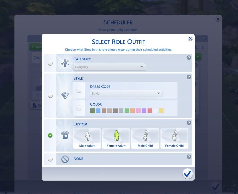 The Sims 4 Adventure Awaits and The Sims 4 High School Years Getaways, Custom Outfit