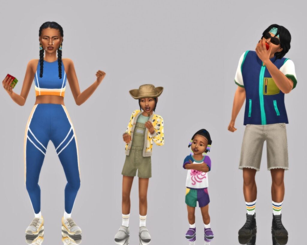 Sims 4 Adventure Awaits CAS