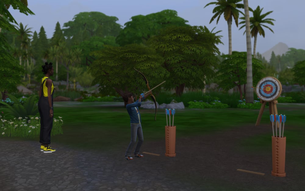 The Sims 4 Cool Kid on the Block Aspiration Guide 13 Archery competition