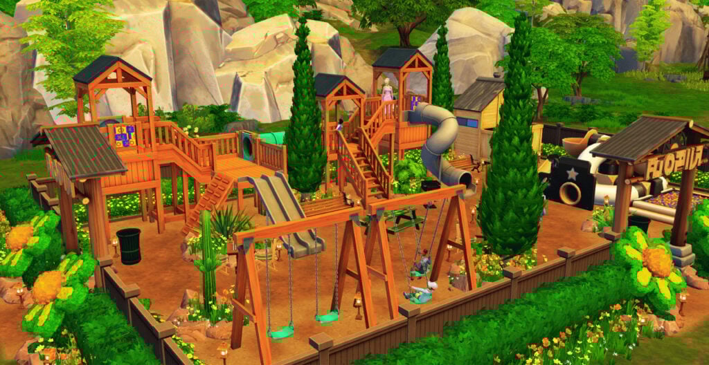 Sims 4 Playgrounds Gallery Spotlight - Daisy Playground
