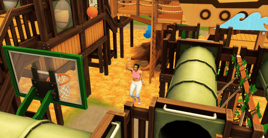 Sims 4 Playgrounds Gallery Spotlight - Dinosaur Park