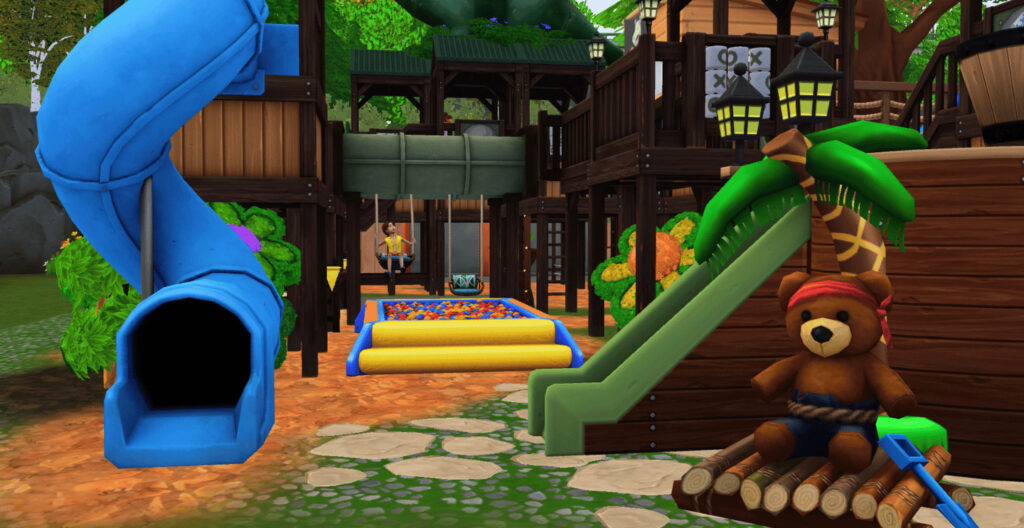 Sims 4 Playgrounds Gallery Spotlight - Dinosaur Park