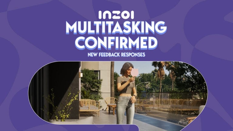 InZOI News: Update on Upcoming Game Features and Design Decisions