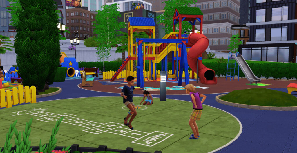 Sims 4 Playgrounds Gallery Spotlight - Urban Playground