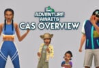 SIMS 4 Adventure Awaits CAS Overview Create A Sim items FI
