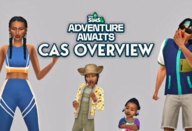 SIMS 4 Adventure Awaits CAS Overview Create A Sim items FI