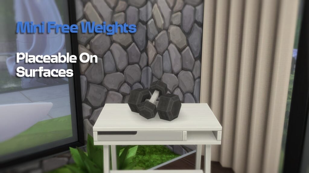 The Sims 4 Adventure Awaits Mods: 15 NEW Bug Fixes & Feature Changes! 11 Sims 4 Adventure Awaits Mods - Mini Free Weights