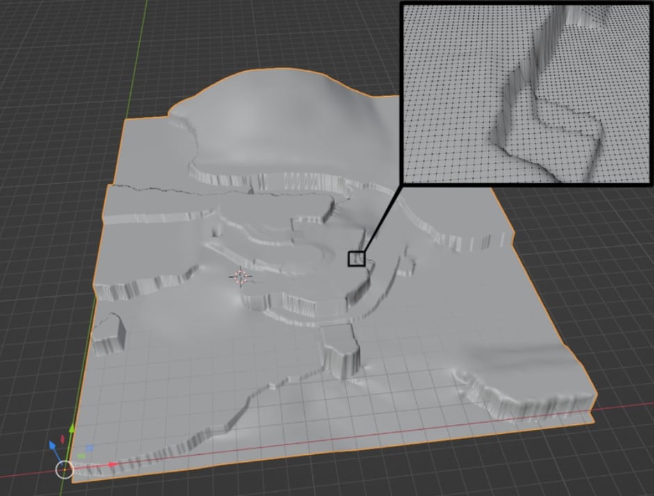 paralives town development in blender
