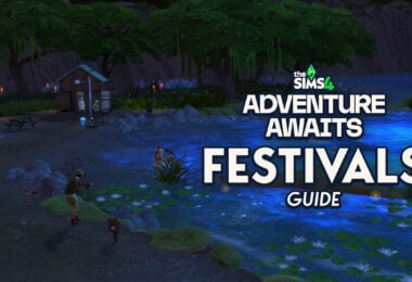 Sims 4 Adventure Awaits Festivals FI