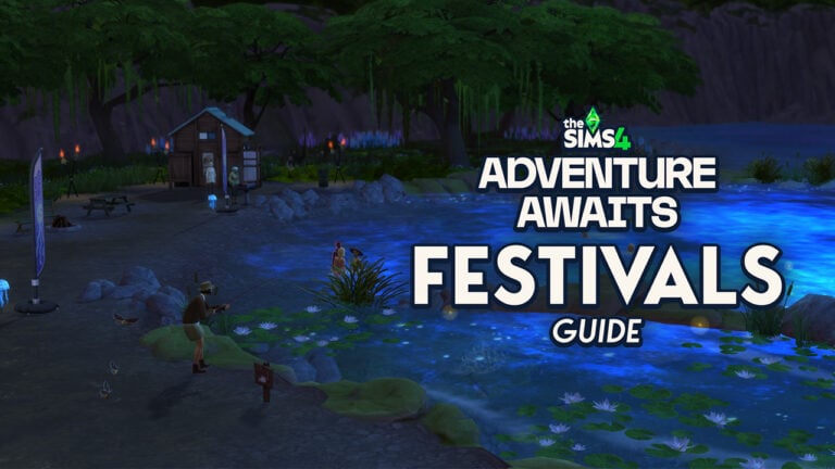 The Sims 4 Adventure Awaits: All New Gibbi Point Festivals