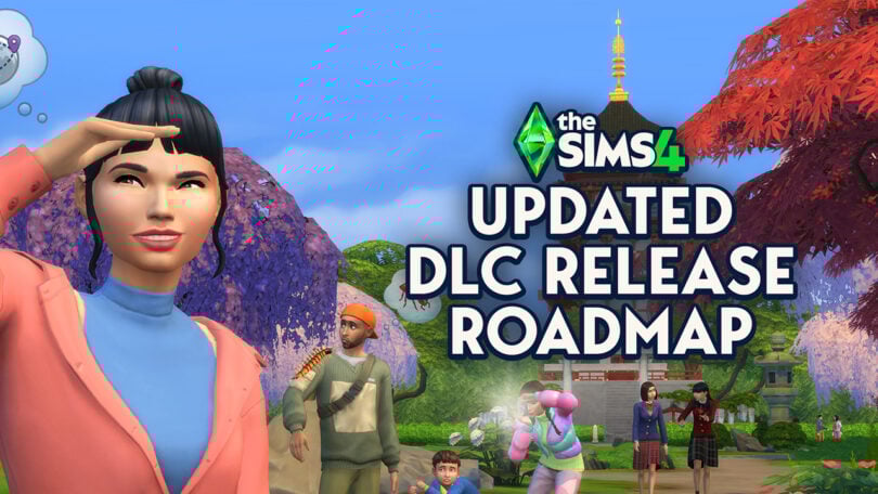 Sims 4 DLC Release Roadmap New