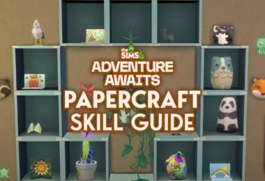 Sims 4 Papercraft Skill Guide FI