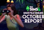 Sims 4 Save File Issues Report October FI