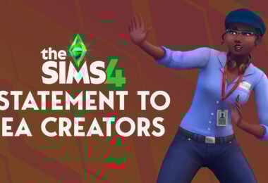 Sims 4 Statement to EA Creators