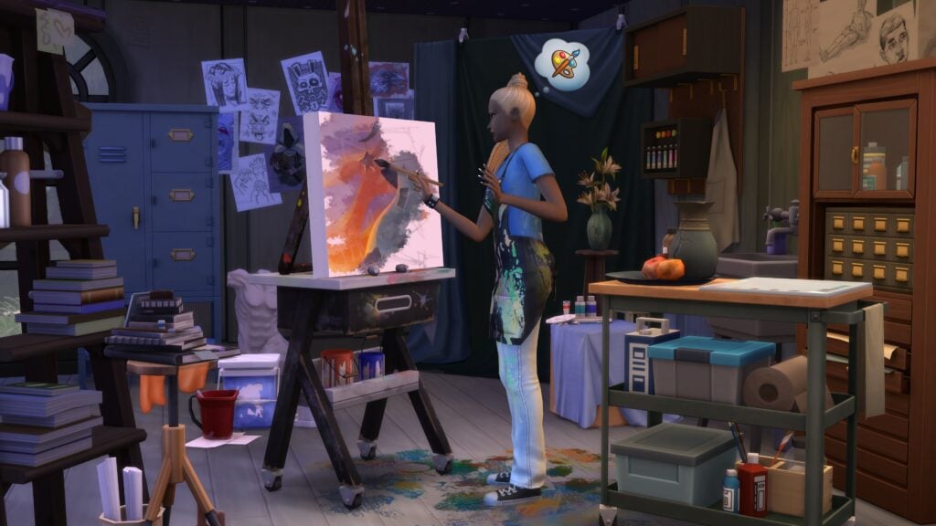 The Sims 4 Artist Studio Screenshot 2