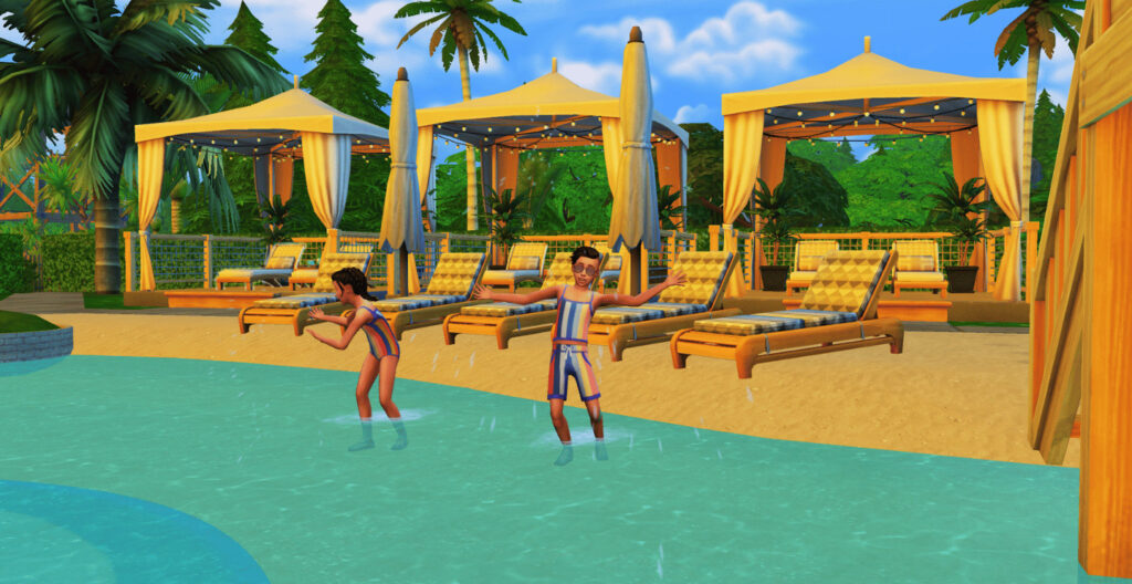 Sims 4 Playgrounds Gallery Spotlight - Waterpark 