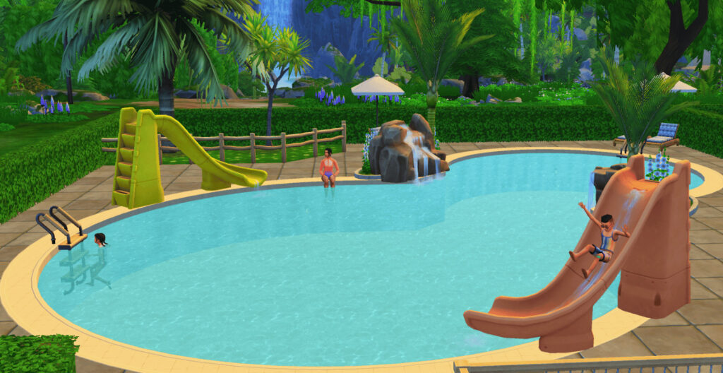 Sims 4 Playgrounds Gallery Spotlight - Waterpark 