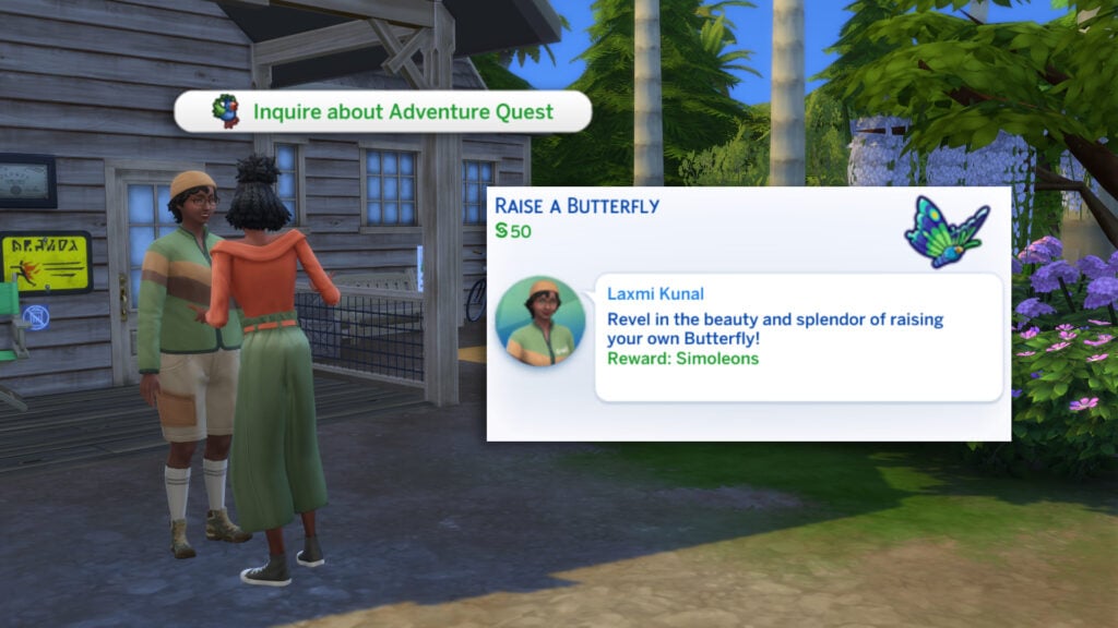 The Sims 4 Adventure Awaits: Gibbi Point Adventure Quests Guide 60 butter1