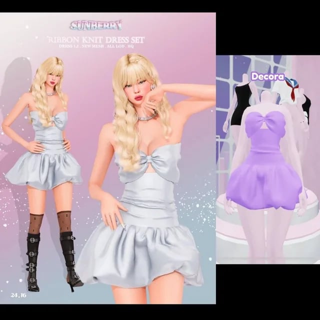 Roblox Creators Stealing Sims 4 CC for Game IT GIRL 4 dAWDDWQ