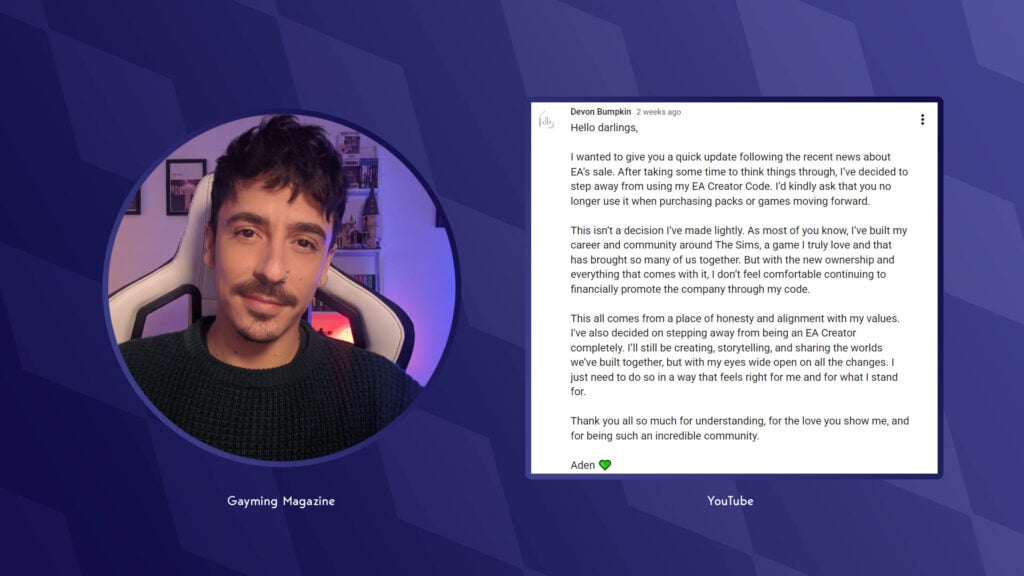 Sims Creators Exit EA Creator Network After Controversial EA Buyout 4 db1
