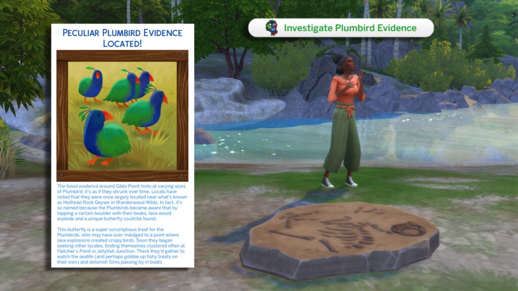The Sims 4 Adventure Awaits: Gibbi Point Adventure Quests Guide 22 evidence 1