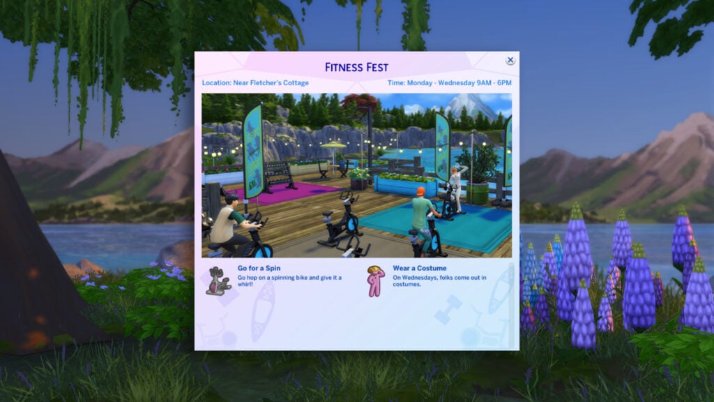 The Sims 4 Adventure Awaits: All New Gibbi Point Festivals 2 ff1