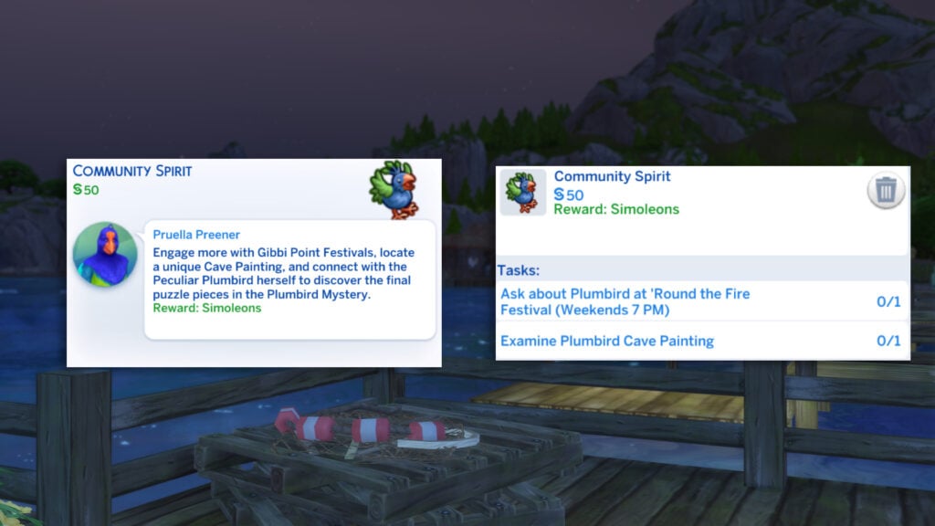 The Sims 4 Adventure Awaits: Gibbi Point Adventure Quests Guide 38 ll15