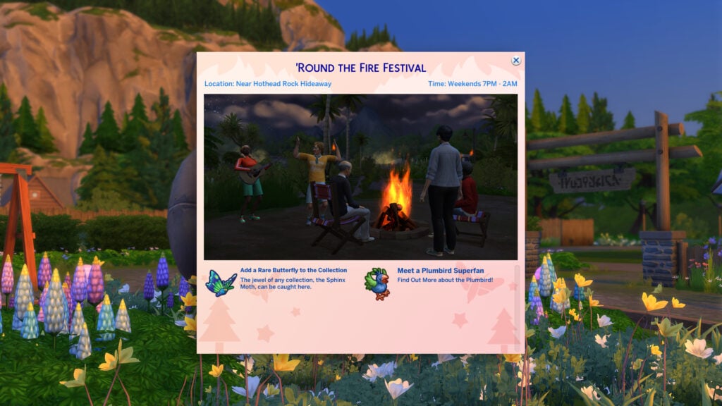 The Sims 4 Adventure Awaits: All New Gibbi Point Festivals 11 rtf 1