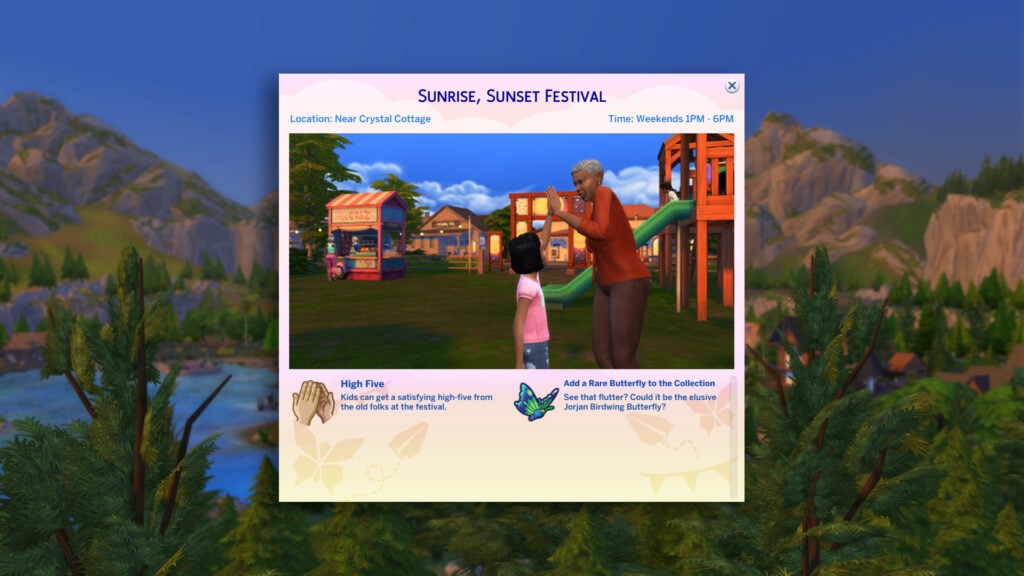 The Sims 4 Adventure Awaits: All New Gibbi Point Festivals 5 srss 1