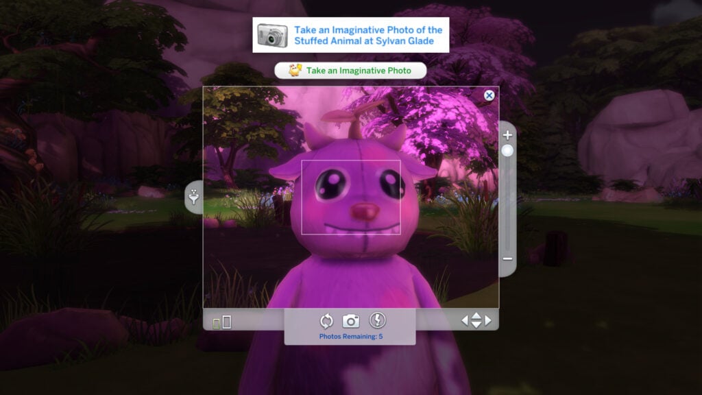 The Sims 4 Forever Friends Event Week 4: Guide and Rewards 8 task 6 photo taking