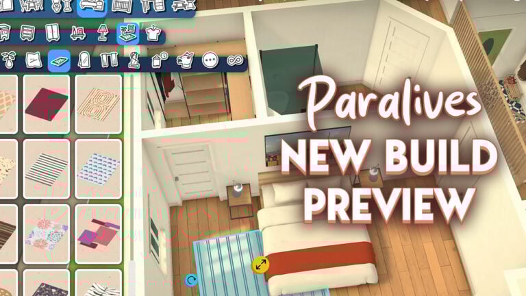 Everything We Noticed In The Paralives Build Furnishing Trailer