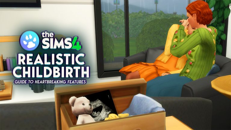 The Sims 4 Realistic Childbirth Mod’s Heartbreaking Update: Stillbirths, Postpartum Death, and Baby Funerals