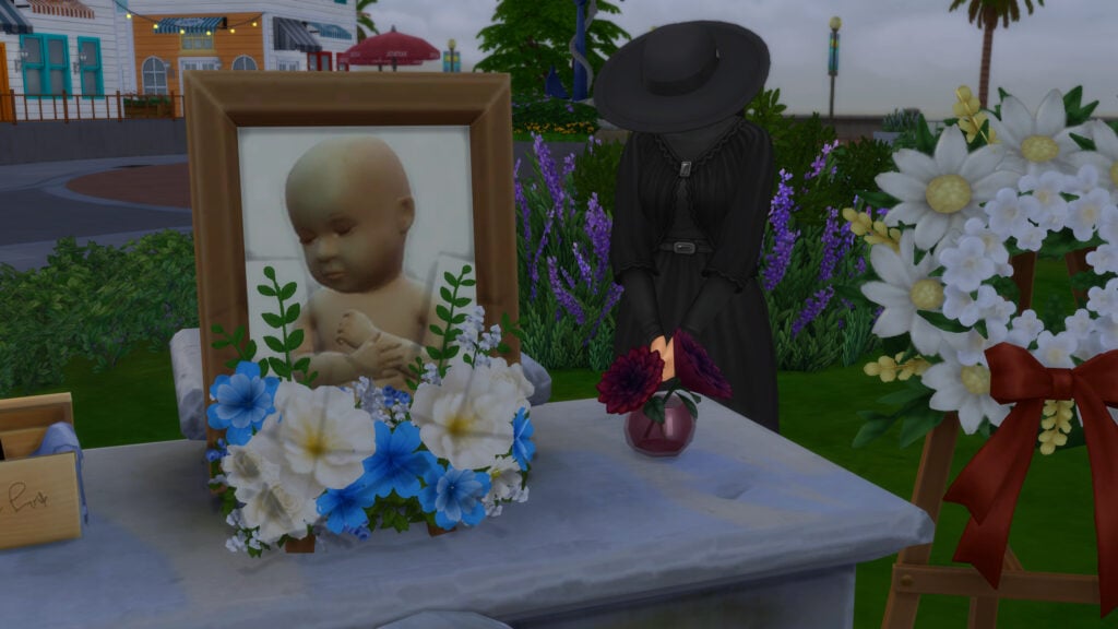 The Sims 4 Realistic Childbirth Mod's Heartbreaking Update: Stillbirths, Postpartum Death, and Baby Funerals 23 TS4 x64 fpb 2025 11 04 18 52 24 347