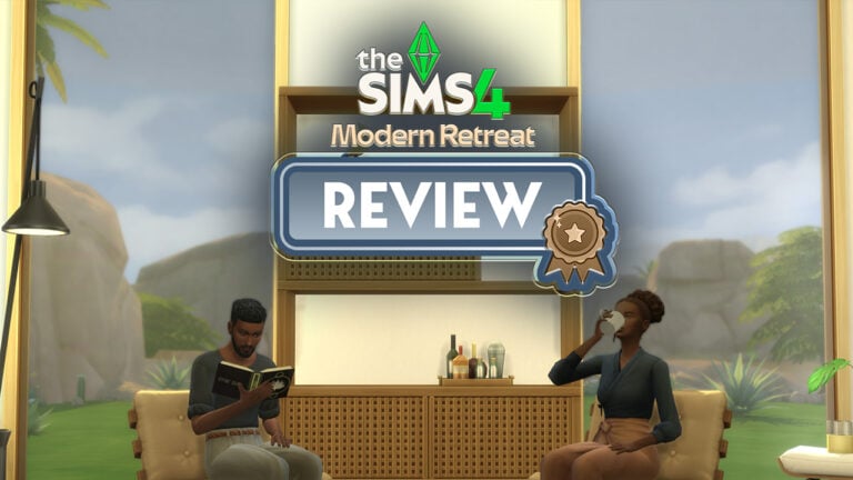 The Sims 4 Modern Retreat Creator Kit Review: MID-Century