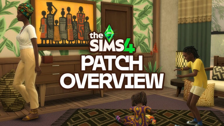 The Sims 4 November 4th Update: All New Features Included