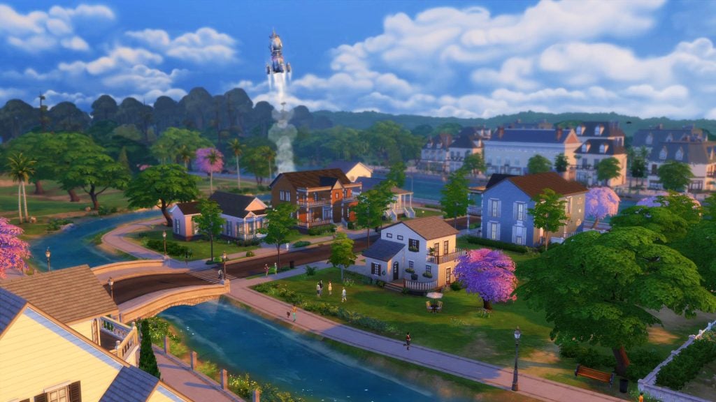 the sims 4 remaster neighborhood open