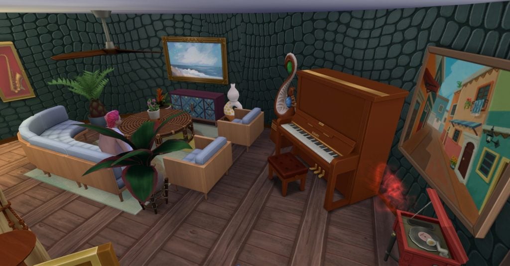 Exploring The Creative Sims 4 SpongeBob Save File 10 Sims 4 SpongeBob Save File - Squidward's Home