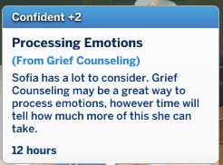 Sims 4 Grief System, Life and Death- Grief Counseling