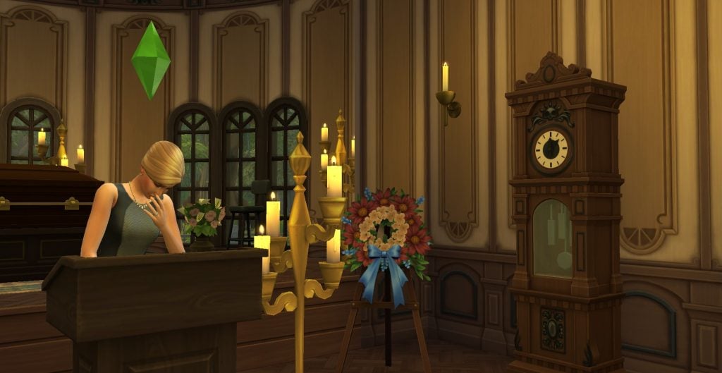 Sims 4 Grief System, Life and Death- Mourning Period