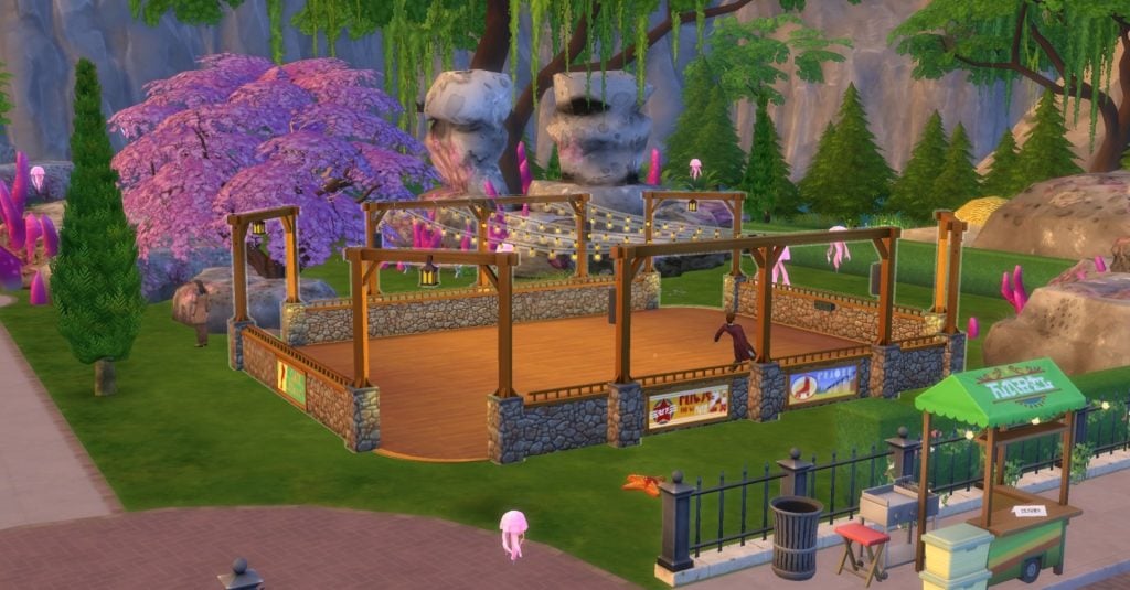 Exploring The Creative Sims 4 SpongeBob Save File 27 Sims 4 SpongeBob Save File - Jellyfish Fields and Balloon World