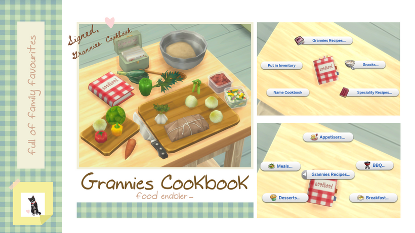 Yummy: The Best Sims 4 Custom Food Mods and Overrides! 11 Recipe Corgi Cake Roll 13