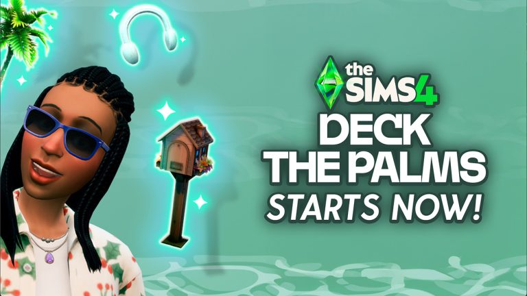 The Sims 4 Deck The Palms Live Event Has Begun!