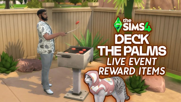The Sims 4 Deck the Palms Rewards: All New Items In The Latest Live Event!