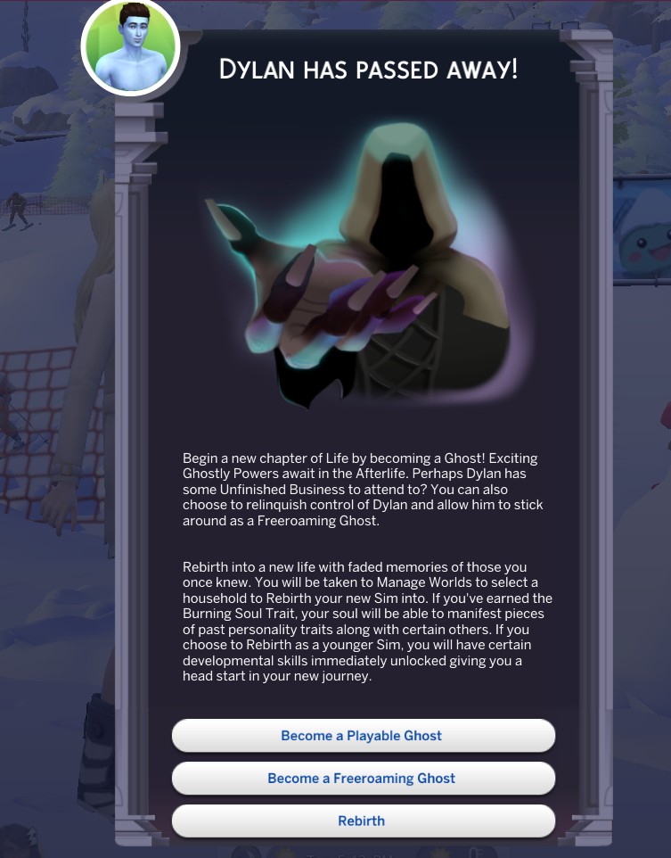The Sims 4 Life and Death Soul's Journey- Afterlife options