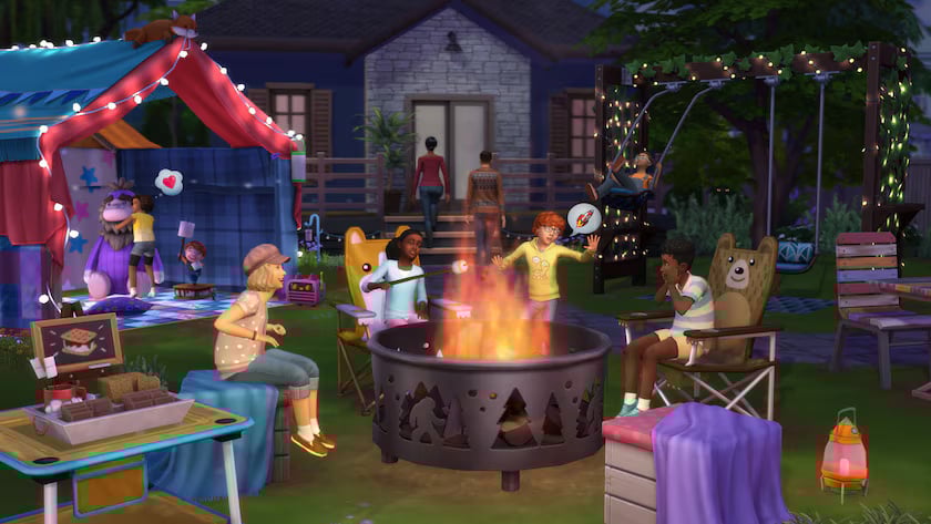 TS4 Little Campers Media Hero