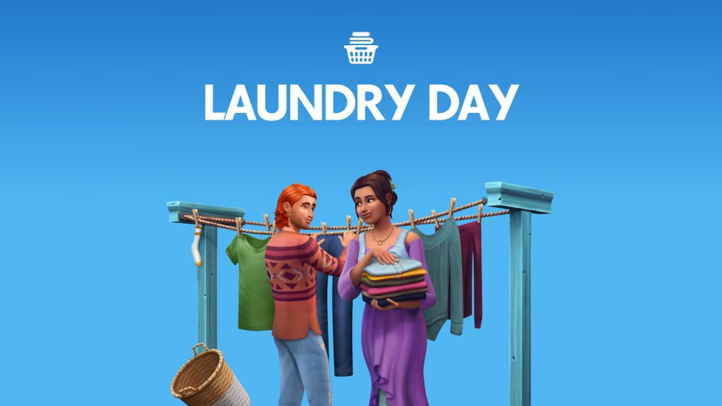 TS4 Pack Art Laundry Day 16x9 EN